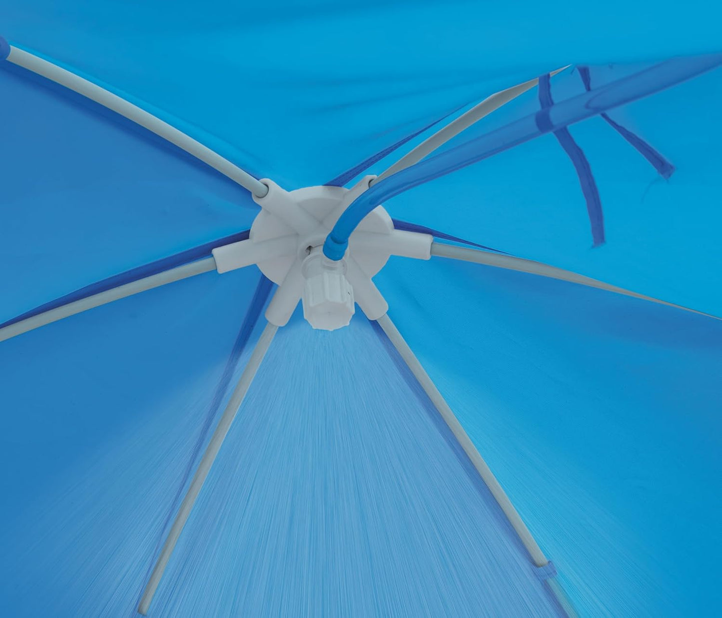 INTEX 28209EP Canopy Metal Frame Above Ground Swimming Pool: 6ft x 15in – Built-in Canopy Sprayer – Puncture-Resistant Material – Easy Assemble – 185 Gallon Capacity