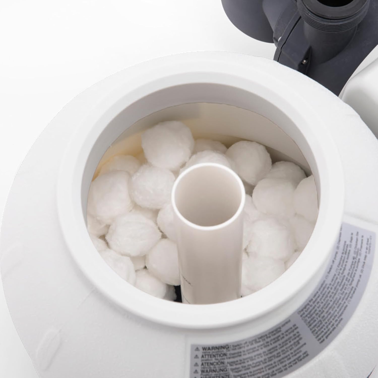 Intex 29045 Krystal Clear Fiber Ball Filtration Media 1.1 Pounds (2-Pack) (Filter Balls, 2, Pack)