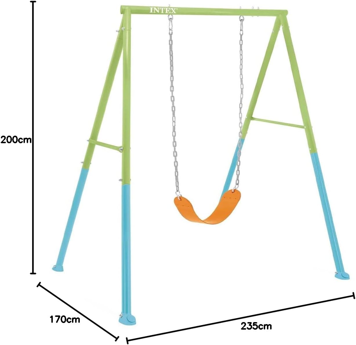Intex 44113 Swing with Seat Green/Blue 1 Component