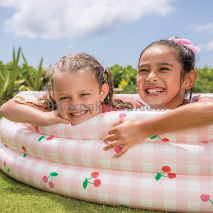 INTEX 58" x 13" Cherry Kiddie Pool Round
