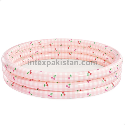 INTEX 58" x 13" Cherry Kiddie Pool Round