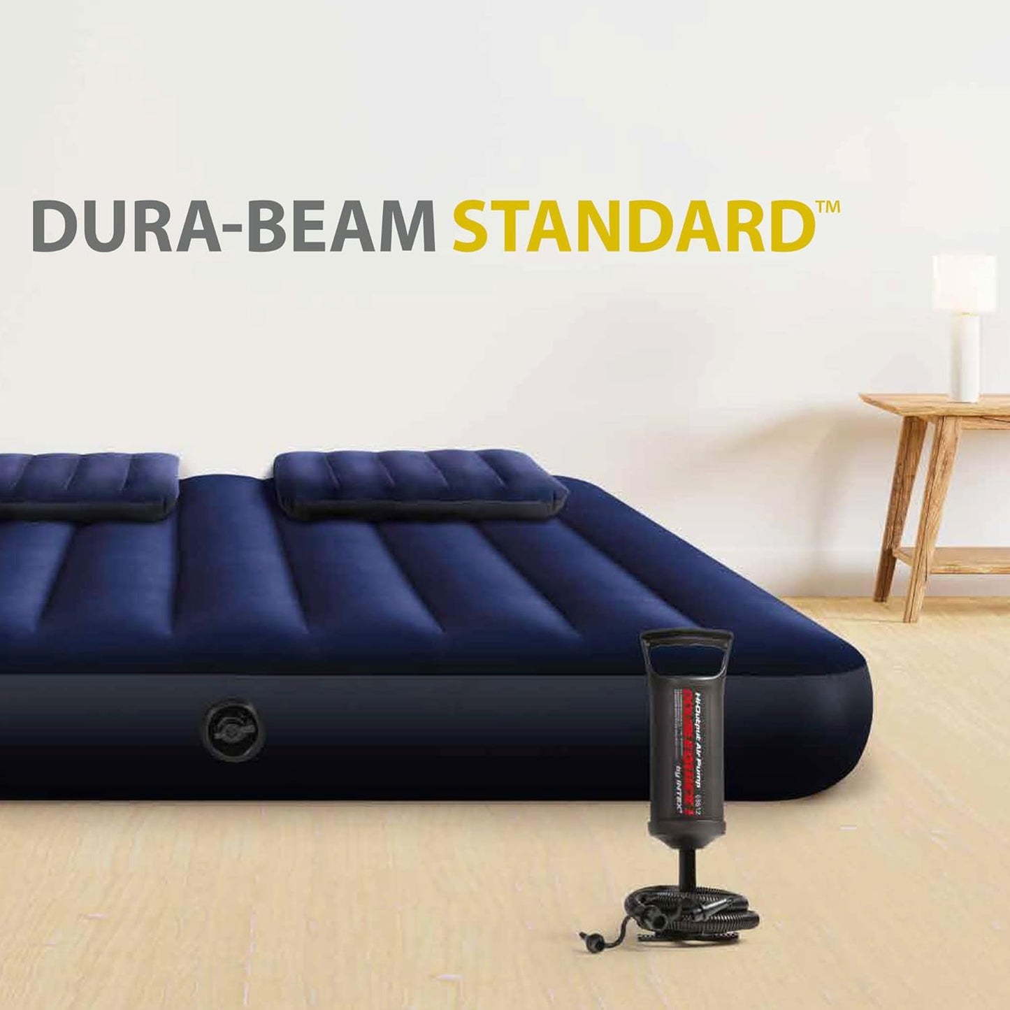 Intex Air Bed, 64765, Colorful, 203 x 152 x 25 cm (Set)