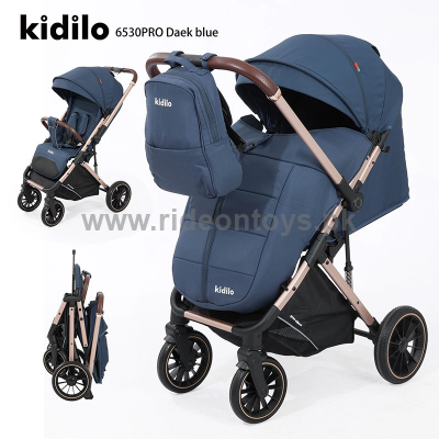 Kidilo Stroller Large Size with Foot Cover & Diaper Bag  15Kg Weight Capacity
