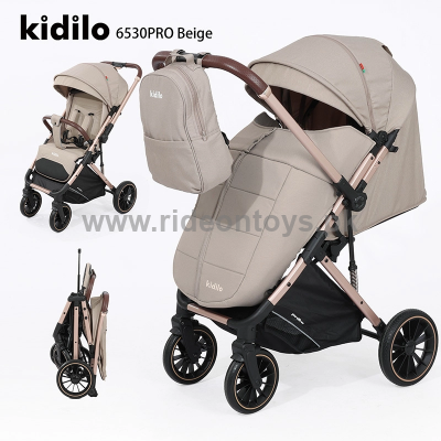 Kidilo Stroller Large Size with Foot Cover & Diaper Bag  15Kg Weight Capacity