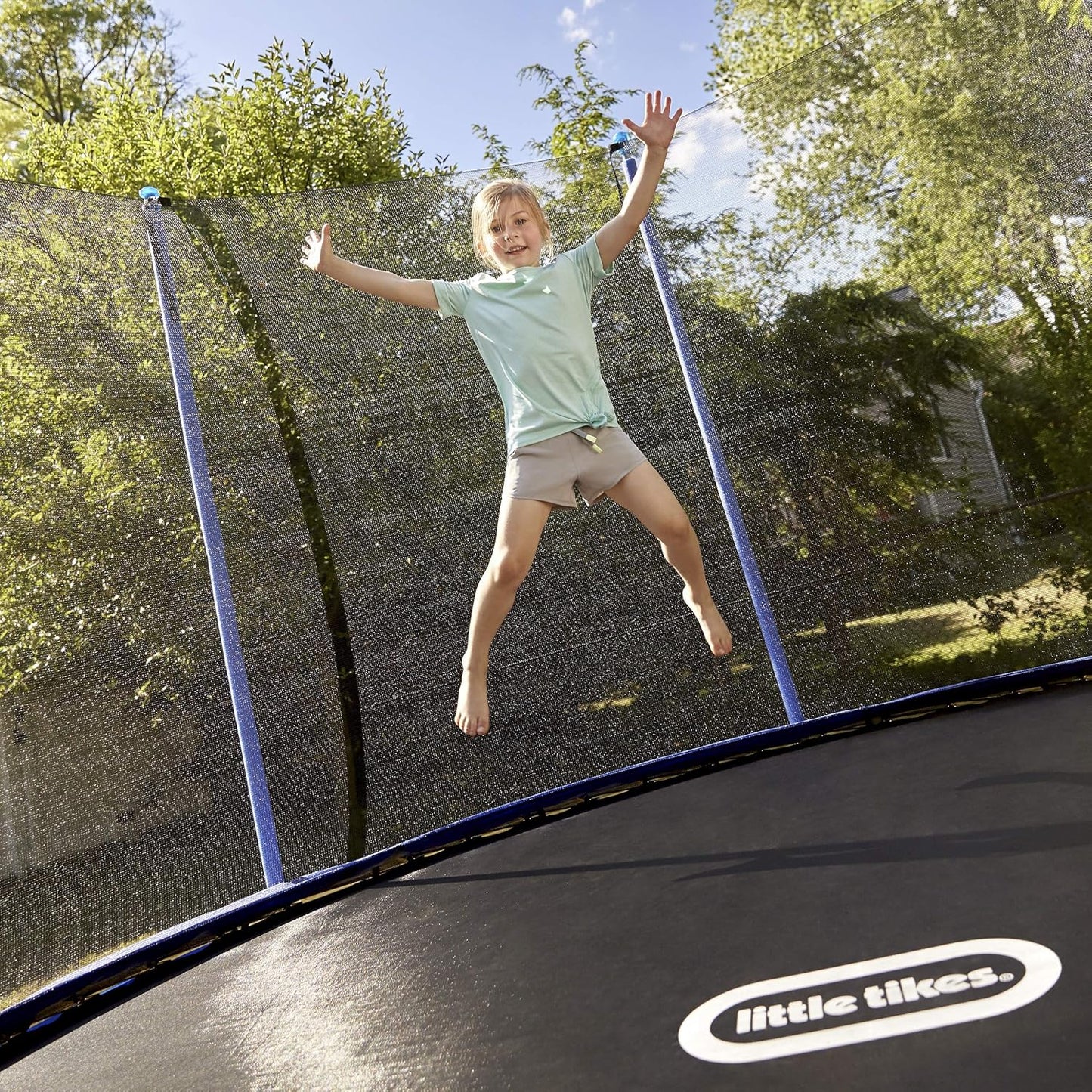 Little Tikes Mega 12-Foot Trampoline With Net, Ages 6+ 100Kg