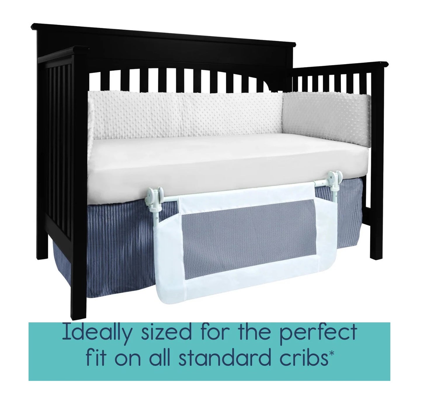 Dex Baby Safety Bed Rail 33" x 16" Extra Tall