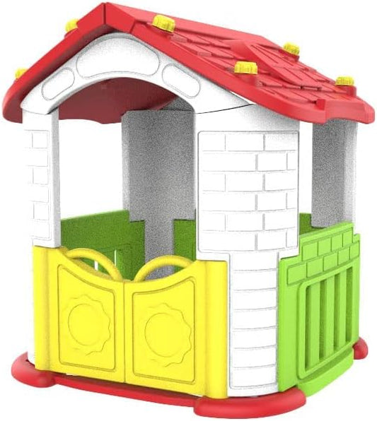 toy monarch CHD-800 Korean Plastic Play House for Kids, Multicolor