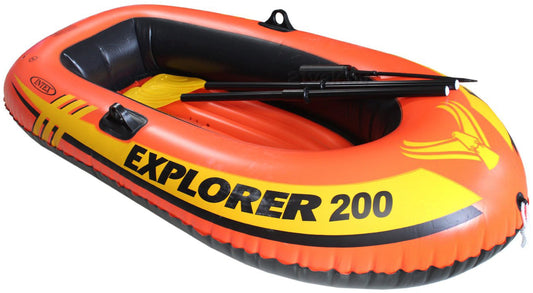INTEX Boat Explorer 200 For 2 Person 95 KG (58" X 33" X 14" )