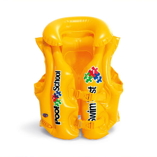 INTEX Deluxe Swim Vest Pool School Step 2 Ages 3-6 Years
