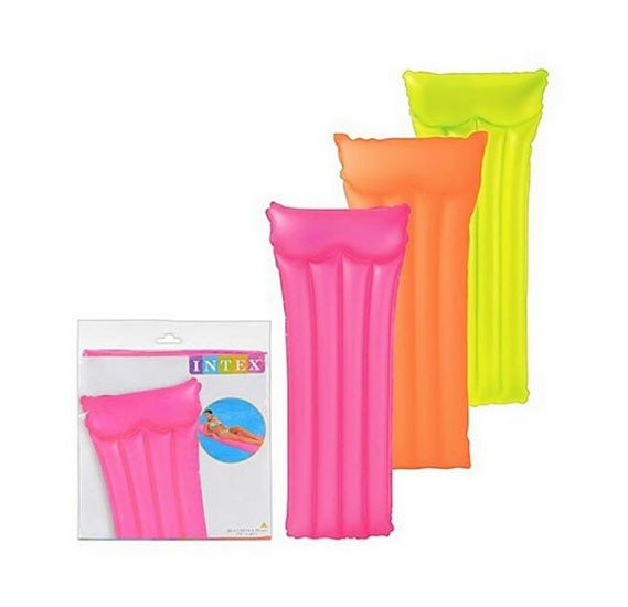 INTEX Inflatable Neon Air Mattress ( ‎72" x 30" x 6" )