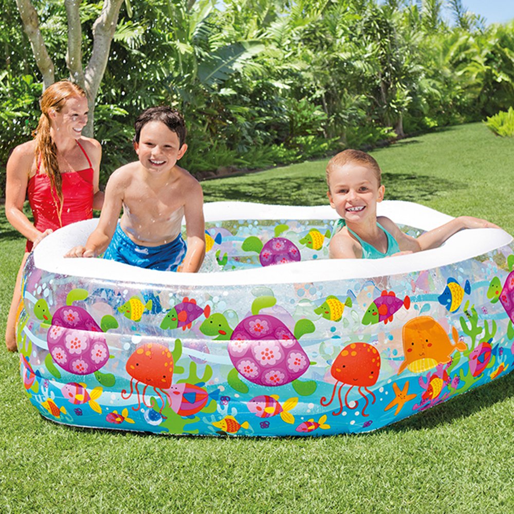 INTEX Ocean Reef Pool ( 75" L  x 70" W x  24" H )