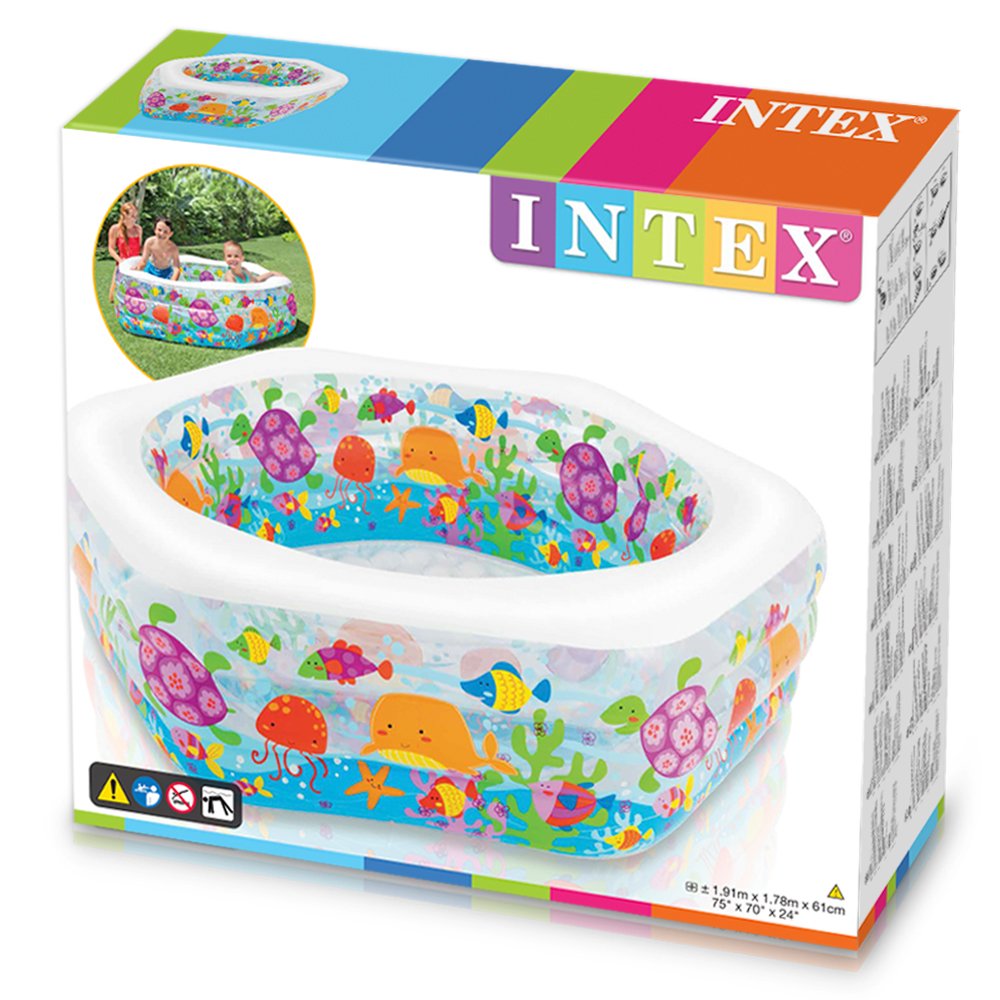 INTEX Ocean Reef Pool ( 75" L  x 70" W x  24" H )